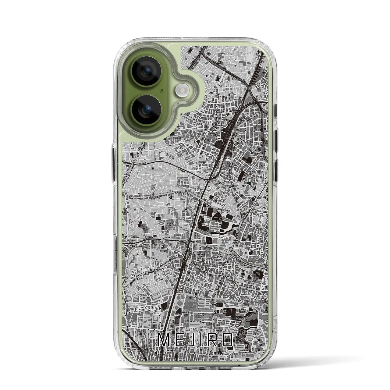 【目白（東京都）】地図柄iPhoneケース（MagSafeタイプ）