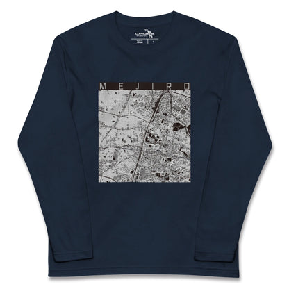 【目白（東京都）】地図柄ロングスリーブTシャツ