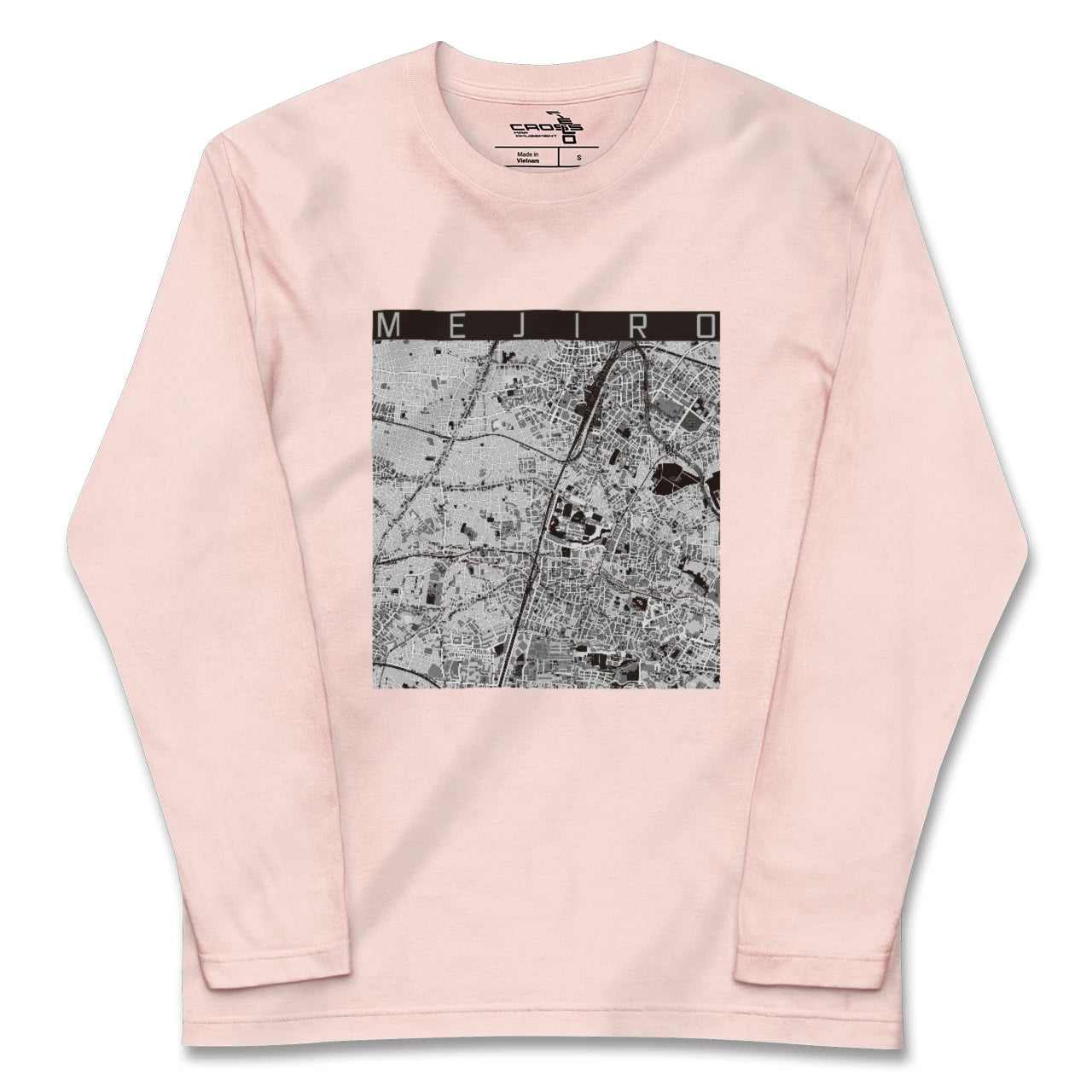 【目白（東京都）】地図柄ロングスリーブTシャツ
