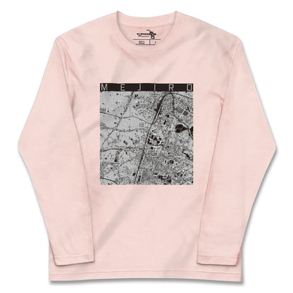 【目白（東京都）】地図柄ロングスリーブTシャツ