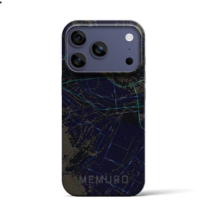 【芽室（北海道）】地図柄iPhoneケース（バックカバータイプ）