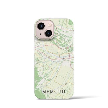 【芽室（北海道）】地図柄iPhoneケース（バックカバータイプ）