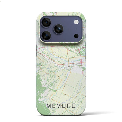 【芽室（北海道）】地図柄iPhoneケース（バックカバータイプ）