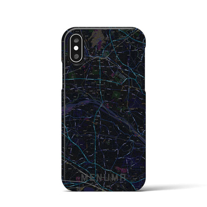 【妻沼（埼玉県）】地図柄iPhoneケース（バックカバータイプ）