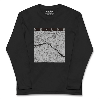 【妻沼（埼玉県）】地図柄ロングスリーブTシャツ