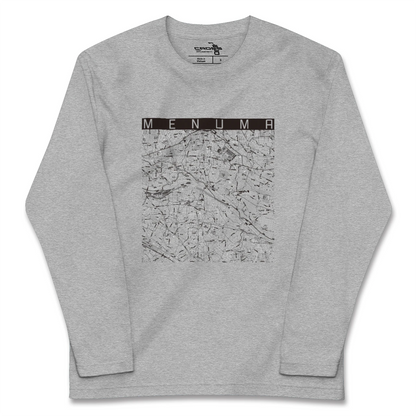 【妻沼（埼玉県）】地図柄ロングスリーブTシャツ