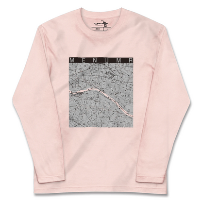 【妻沼（埼玉県）】地図柄ロングスリーブTシャツ