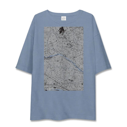 【妻沼（埼玉県）】地図柄ビッグシルエットTシャツ