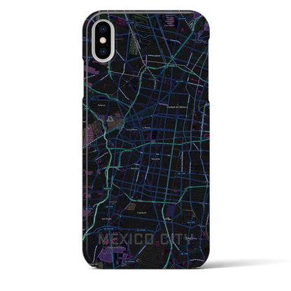【メキシコシティ（メキシコ）】地図柄iPhoneケース（バックカバータイプ）