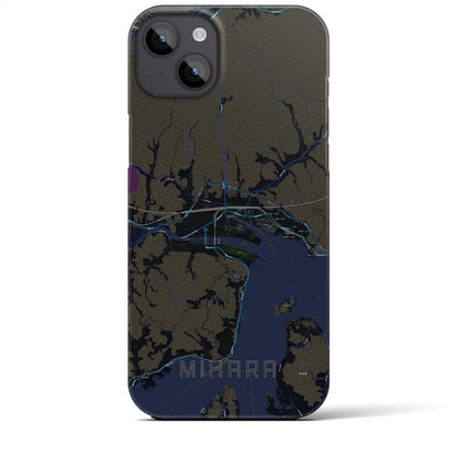 【三原（広島県）】地図柄iPhoneケース（バックカバータイプ）