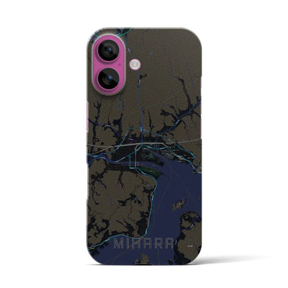 【三原（広島県）】地図柄iPhoneケース（バックカバータイプ）