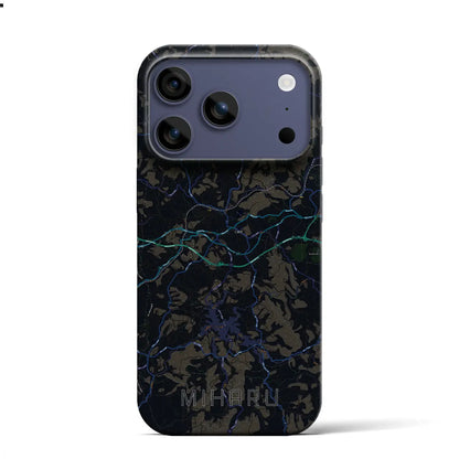 【三春（福島県）】地図柄iPhoneケース（バックカバータイプ）