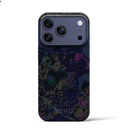 【美浦（茨城県）】地図柄iPhoneケース（バックカバータイプ）