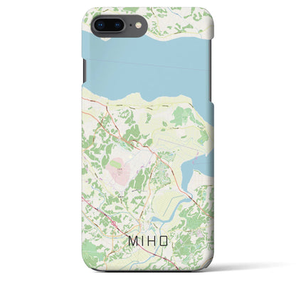 【美浦（茨城県）】地図柄iPhoneケース（バックカバータイプ）