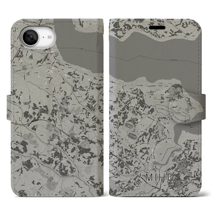 【美浦（茨城県）】地図柄iPhoneケース（手帳タイプ）