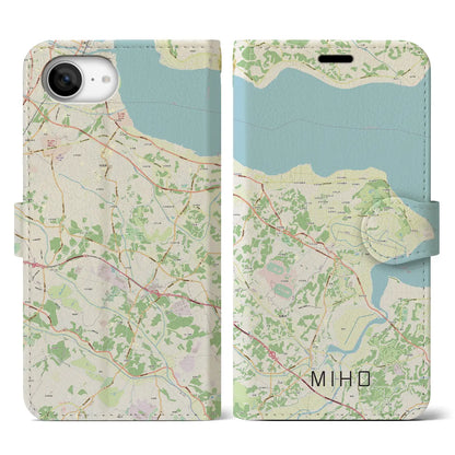 【美浦（茨城県）】地図柄iPhoneケース（手帳タイプ）