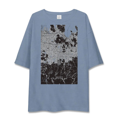 【三木（香川県）（香川県）】地図柄ビッグシルエットTシャツ
