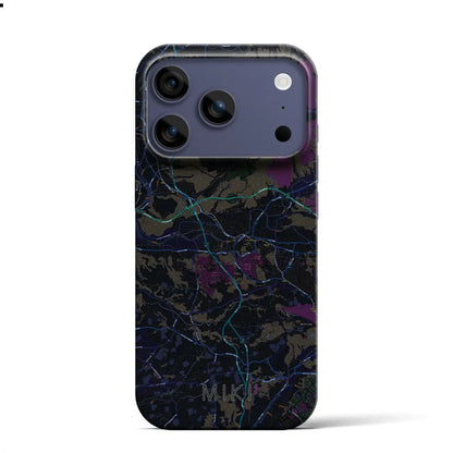 【三木（兵庫県）】地図柄iPhoneケース（バックカバータイプ）