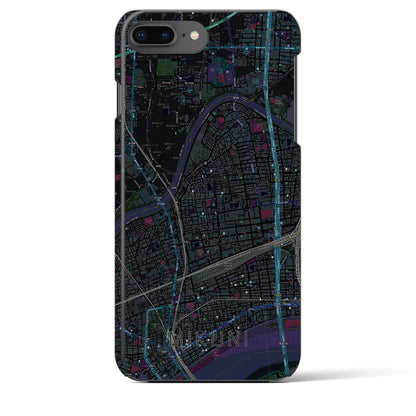 【三国（大阪府）】地図柄iPhoneケース（バックカバータイプ）