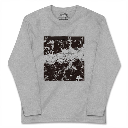 【美馬（徳島県）】地図柄ロングスリーブTシャツ