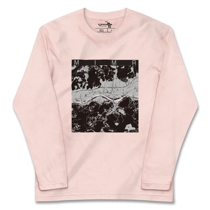 【美馬（徳島県）】地図柄ロングスリーブTシャツ