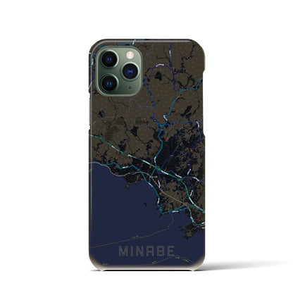 【みなべ（和歌山県）】地図柄iPhoneケース（バックカバータイプ）