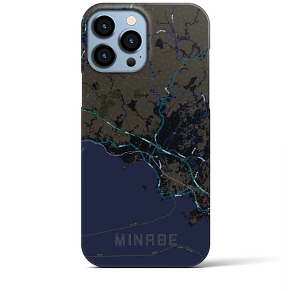 【みなべ（和歌山県）】地図柄iPhoneケース（バックカバータイプ）