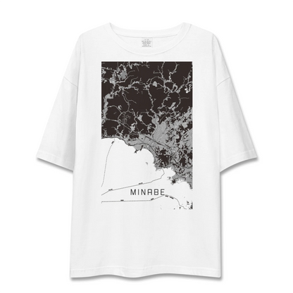 【みなべ（和歌山県）】地図柄ビッグシルエットTシャツ