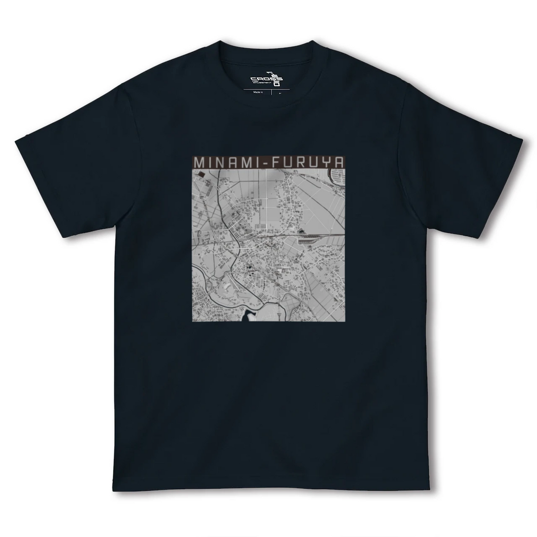 【南古谷(埼玉県)】地図柄ヘビーウェイトTシャツ
