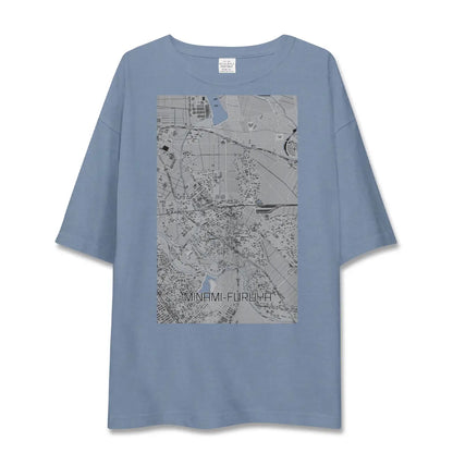 【南古谷（埼玉県）】地図柄ビッグシルエットTシャツ
