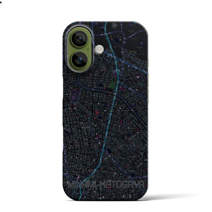 【南鳩ヶ谷（埼玉県）】地図柄iPhoneケース（バックカバータイプ）