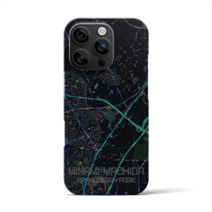 【南町田グランベリーパーク（東京都）】地図柄iPhoneケース（バックカバータイプ）