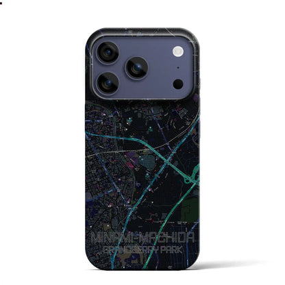 【南町田グランベリーパーク（東京都）】地図柄iPhoneケース（バックカバータイプ）