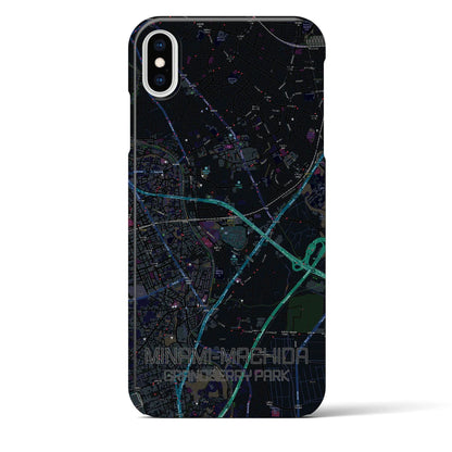 【南町田グランベリーパーク（東京都）】地図柄iPhoneケース（バックカバータイプ）