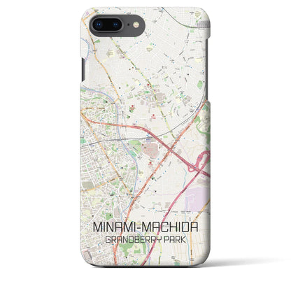 【南町田グランベリーパーク（東京都）】地図柄iPhoneケース（バックカバータイプ）