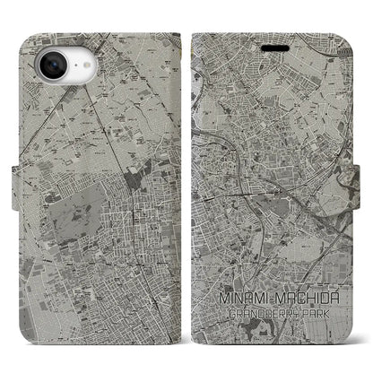 【南町田グランベリーパーク（東京都）】地図柄iPhoneケース（手帳タイプ）