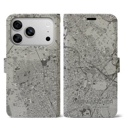 【南町田グランベリーパーク（東京都）】地図柄iPhoneケース（手帳タイプ）