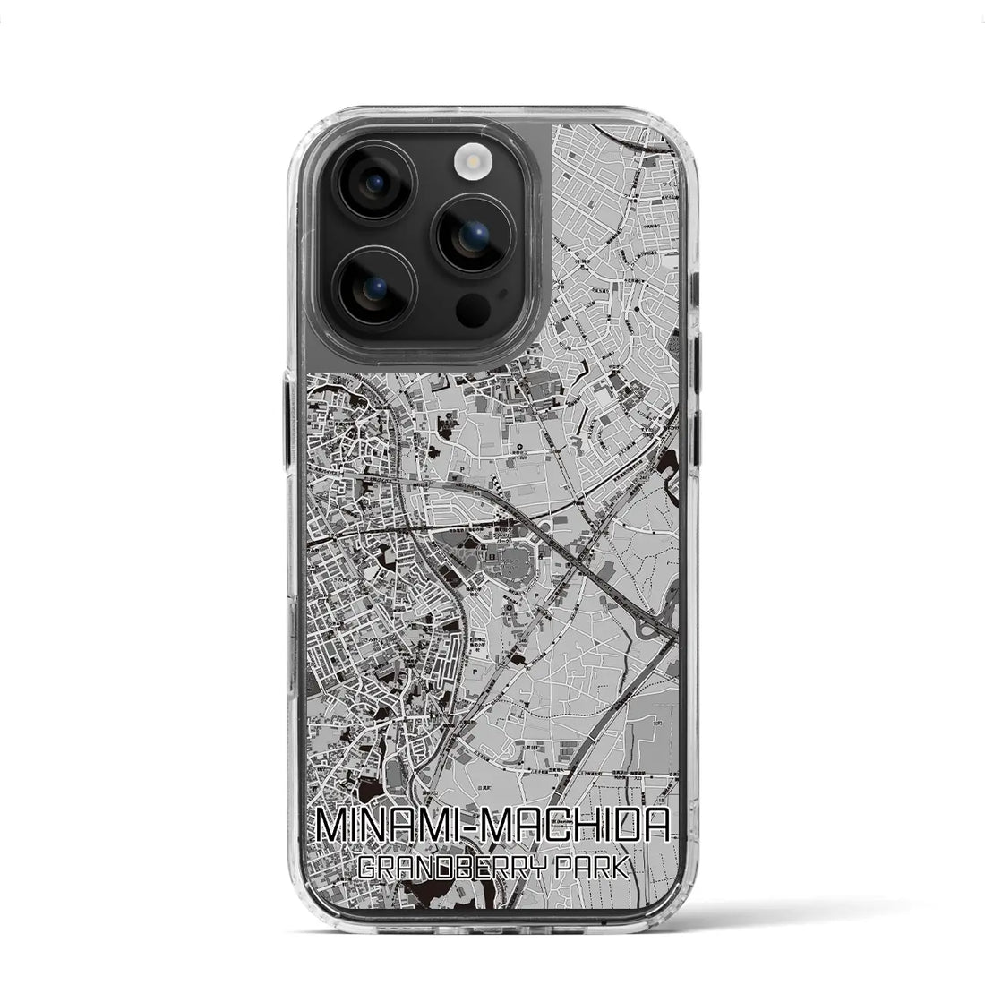 【南町田グランベリーパーク（東京都）】地図柄iPhoneケース（MagSafeタイプ）