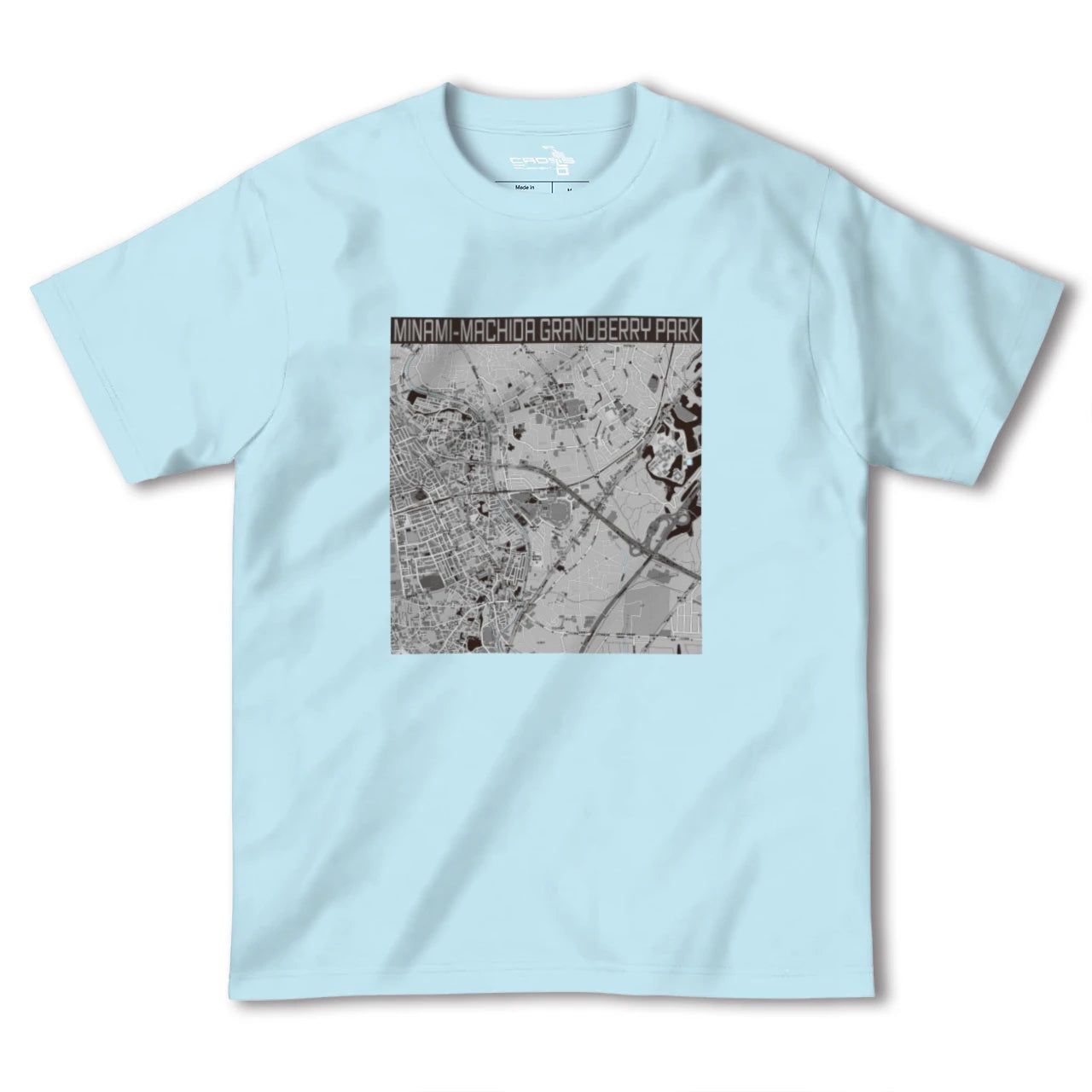 【南町田グランベリーパーク（東京都）】地図柄ヘビーウェイトTシャツ