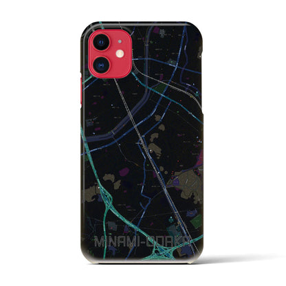 【南大高（愛知県）】地図柄iPhoneケース（バックカバータイプ）