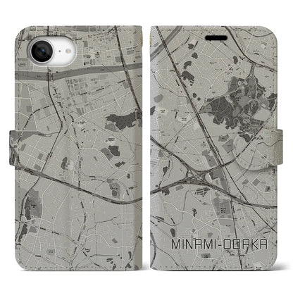 【南大高（愛知県）】地図柄iPhoneケース（手帳タイプ）