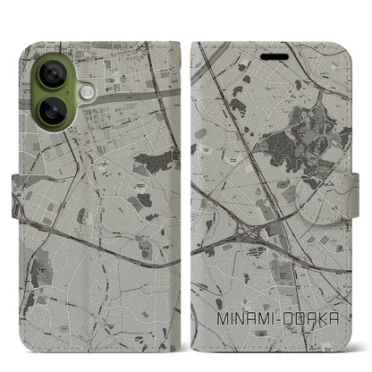 【南大高（愛知県）】地図柄iPhoneケース（手帳タイプ）