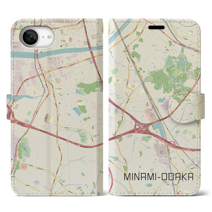 【南大高（愛知県）】地図柄iPhoneケース（手帳タイプ）