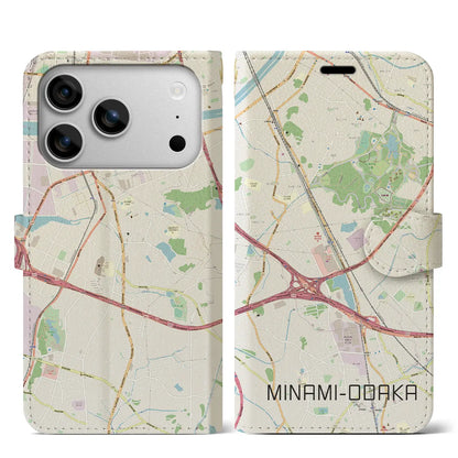 【南大高（愛知県）】地図柄iPhoneケース（手帳タイプ）