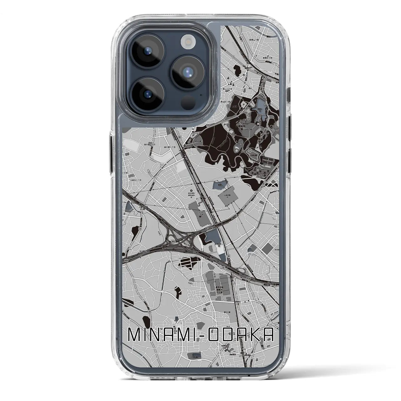 【南大高（愛知県）】地図柄iPhoneケース（MagSafeタイプ）