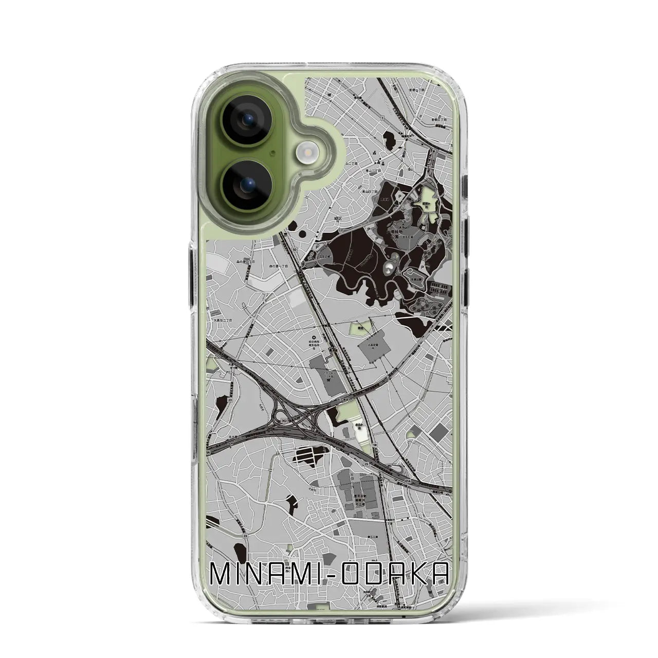 【南大高（愛知県）】地図柄iPhoneケース（MagSafeタイプ）