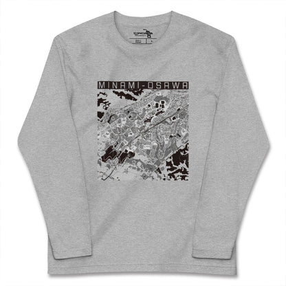 【南大沢（東京都）】地図柄ロングスリーブTシャツ