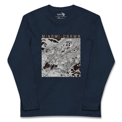 【南大沢（東京都）】地図柄ロングスリーブTシャツ