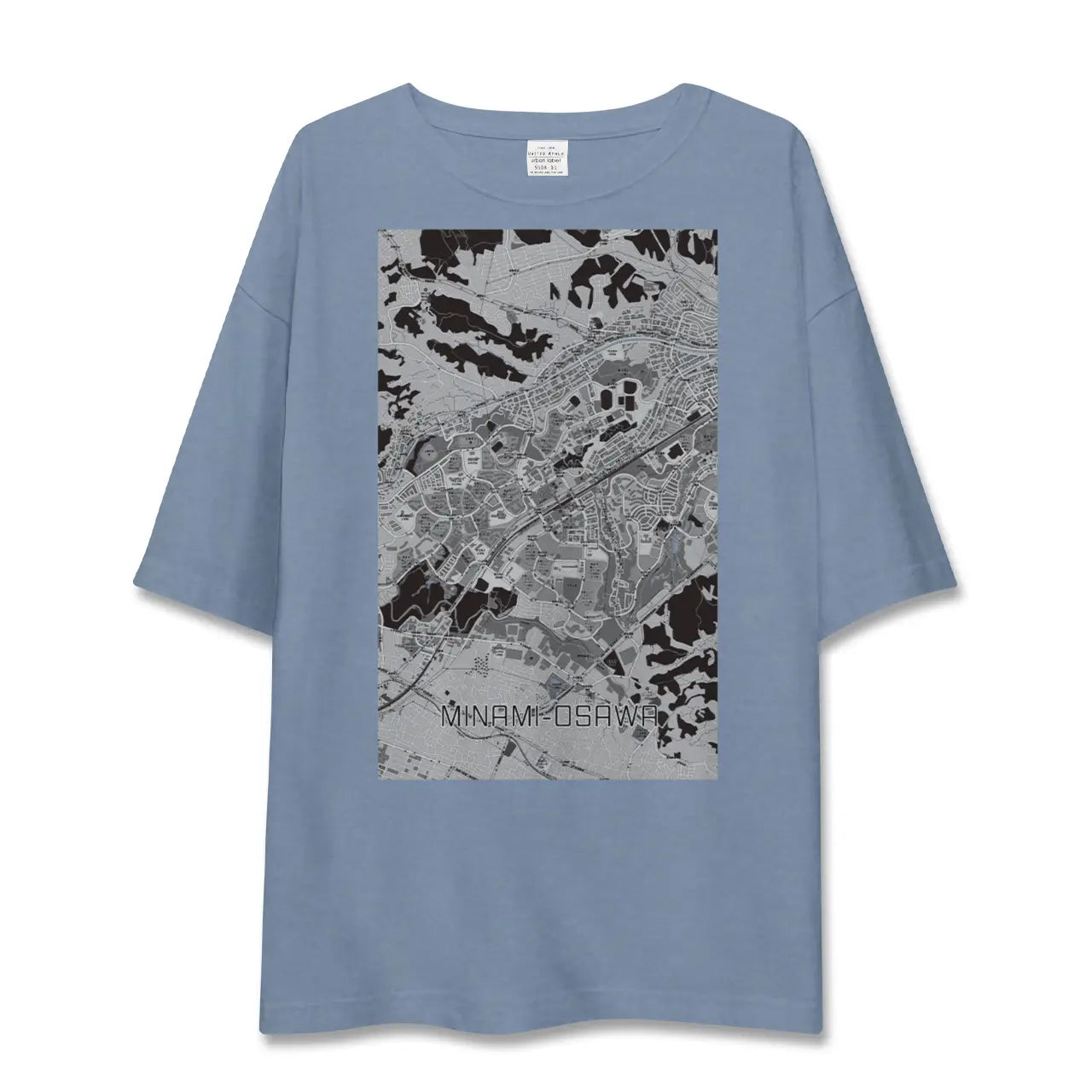 【南大沢（東京都）】地図柄ビッグシルエットTシャツ