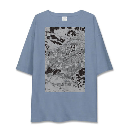 【南大沢（東京都）】地図柄ビッグシルエットTシャツ